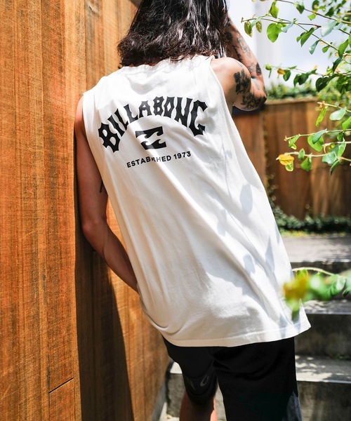 BILLABONG（ビラボン）の「BILLABONG メンズ ARCH FILL タンクトップ 【2024年春夏モデル】/ビラボンバックプリントマッスルタンク（タンクトップ・メンズ・パープル/ブラック/オフホワイト・MEDIUM/X-LARGE/LARGE）」の8枚目の写真