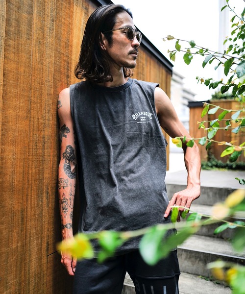 BILLABONG（ビラボン）の「BILLABONG メンズ ARCH FILL タンクトップ 【2024年春夏モデル】/ビラボンバックプリントマッスルタンク（タンクトップ・メンズ・パープル/ブラック/オフホワイト・MEDIUM/X-LARGE/LARGE）」の13枚目の写真