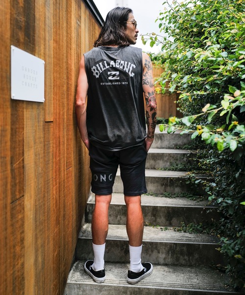 BILLABONG（ビラボン）の「BILLABONG メンズ ARCH FILL タンクトップ 【2024年春夏モデル】/ビラボンバックプリントマッスルタンク（タンクトップ・メンズ・パープル/ブラック/オフホワイト・MEDIUM/X-LARGE/LARGE）」の11枚目の写真