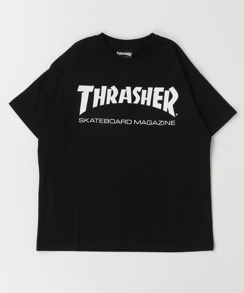 THRASHER（スラッシャー）の「THRASHER/スラッシャー キッズ Tシャツ DESI THRASHER MAG LOGO T 24P472-42（Tシャツ/カットソー・キッズ・ブラック/ホワイト・130cm/140cm/150cm/160cm）」の2枚目の写真
