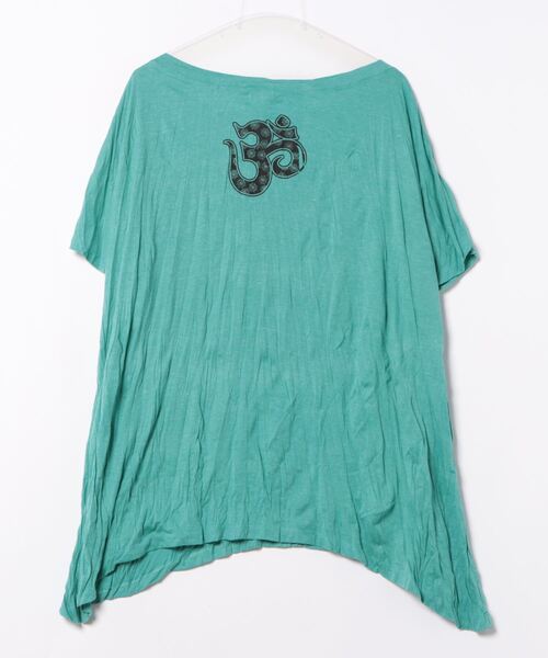 チャイハネ（チャイハネ）の「【チャイハネ】サンステTシャツ（Tシャツ/カットソー・レディース・ブルー/ブラック/ホワイト・FREE）」の14枚目の写真