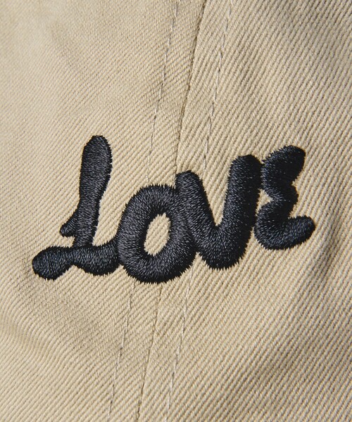 HANDTEX（ハンドテックス）の「【別注】＜HANDTEX＞LOVE キャップ -united LOVE project 2024（キャップ・レディース・ベージュ・FREE）」の7枚目の写真