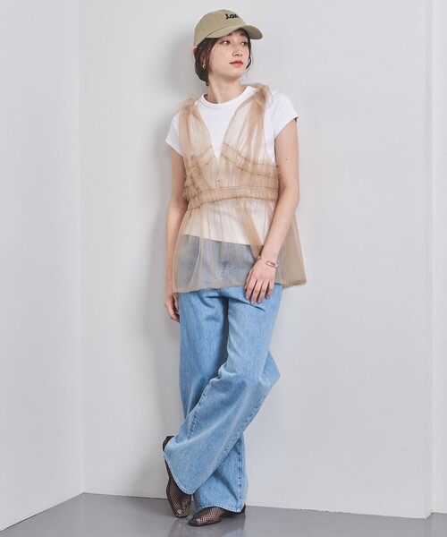 HANDTEX（ハンドテックス）の「【別注】＜HANDTEX＞LOVE キャップ -united LOVE project 2024（キャップ・レディース・ベージュ・FREE）」の2枚目の写真