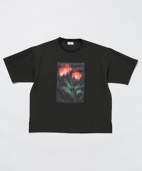 JUNRED(ジュンレッド)の「スモークフラワールーズTシャツ(Tシャツ/カットソー・メンズ・ホワイト/グリーン/ブラック・L/M/S)」の22枚目の写真