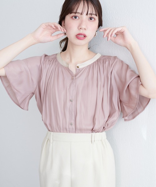natural couture（ナチュラルクチュール）の「とろみサテン