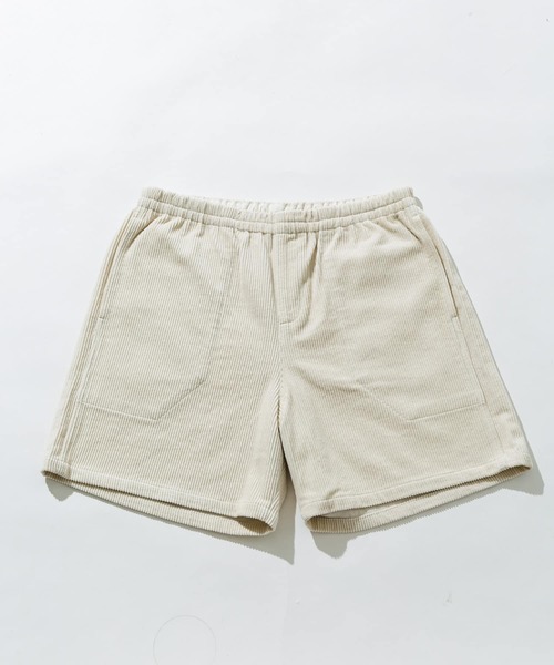 URBAN RESEARCH Sonny Label（アーバンリサーチサニーレーベル）の「コーデュロイイージーバギーショートパンツ（その他パンツ・メンズ・パープル/グリーン系その他/オフホワイト/ブラック/オレンジ・LARGE/MEDIUM）」の2枚目の写真