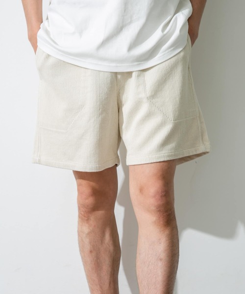 URBAN RESEARCH Sonny Label（アーバンリサーチサニーレーベル）の「コーデュロイイージーバギーショートパンツ（その他パンツ・メンズ・パープル/グリーン系その他/オフホワイト/ブラック/オレンジ・LARGE/MEDIUM）」の10枚目の写真