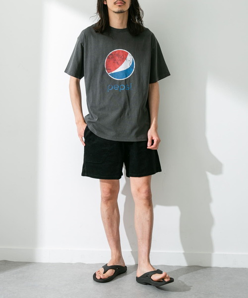 URBAN RESEARCH Sonny Label（アーバンリサーチサニーレーベル）の「コーデュロイイージーバギーショートパンツ（その他パンツ・メンズ・パープル/グリーン系その他/オフホワイト/ブラック/オレンジ・LARGE/MEDIUM）」の14枚目の写真