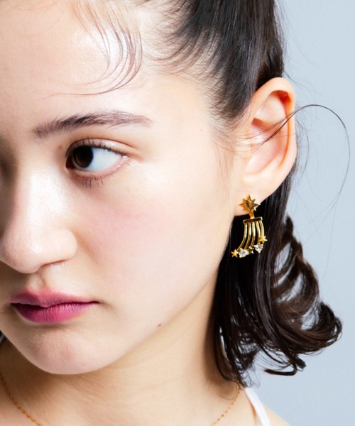 whim(ウィム)の「【NEW】Shooting Star Pierce(ピアス(両耳用)・レディース・ゴールド/シルバー・FREE)」の10枚目の写真