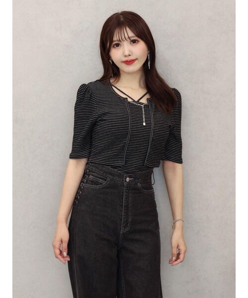 EATME（イートミー）の「キャミ&チェーンカーディガンセット（Tシャツ/カットソー・レディース・その他1/その他/アイボリー・FREE）」の15枚目の写真