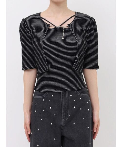 EATME（イートミー）の「キャミ&チェーンカーディガンセット（Tシャツ/カットソー・レディース・その他1/その他/アイボリー・FREE）」の18枚目の写真