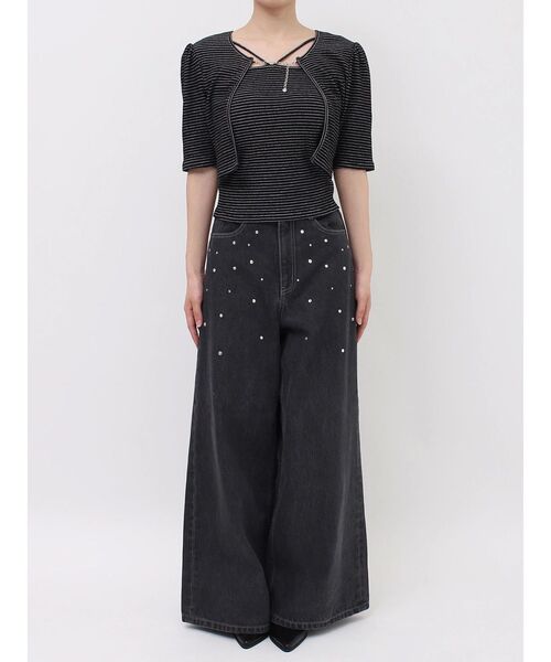 EATME（イートミー）の「キャミ&チェーンカーディガンセット（Tシャツ/カットソー・レディース・その他1/その他/アイボリー・FREE）」の10枚目の写真