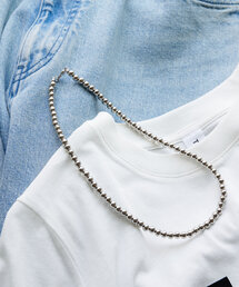 THE PAUSE | 【THE PAUSE】メタルボールショートネックレス(ネックレス)