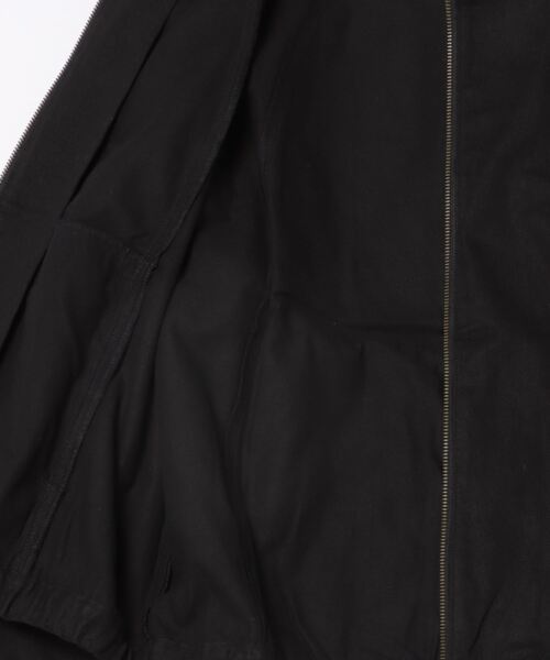 KRIFF MAYER(クリフメイヤー)の「切替ツイルJK(ブルゾン・レディース・ベージュ/オレンジ/ブラック/カーキ・MEDIUM/LARGE)」の5枚目の写真