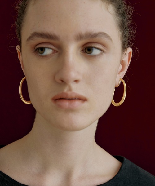 IRIS47（イリスフォーセブン）の「【IRIS 47】ivy hoop earring/アイビー フープ イヤリング（イヤリング・レディース・シルバー/ゴールド・FREE）」の8枚目の写真