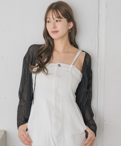 RETRO GIRL（レトロガール）の「マルチウェイサロペット（サロペット/オーバーオール・レディース・ナチュラル/ブルー/ブラック・FREE）」の8枚目の写真