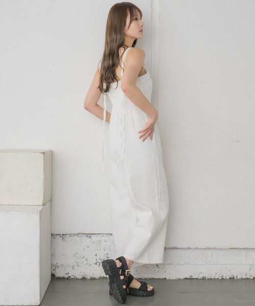 RETRO GIRL（レトロガール）の「マルチウェイサロペット（サロペット/オーバーオール・レディース・ナチュラル/ブルー/ブラック・FREE）」の6枚目の写真