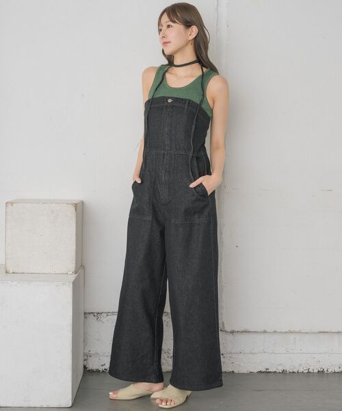 RETRO GIRL（レトロガール）の「マルチウェイサロペット（サロペット/オーバーオール・レディース・ナチュラル/ブルー/ブラック・FREE）」の14枚目の写真