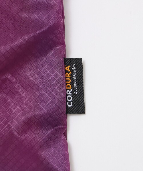 SHIPS（シップス）の「SHIPS: CORDURA(R) リップストップ ショルダー バッグ（ショルダーバッグ・メンズ・ブラック/グレー/ライトグレー/パープル・ONE SIZE）」の5枚目の写真