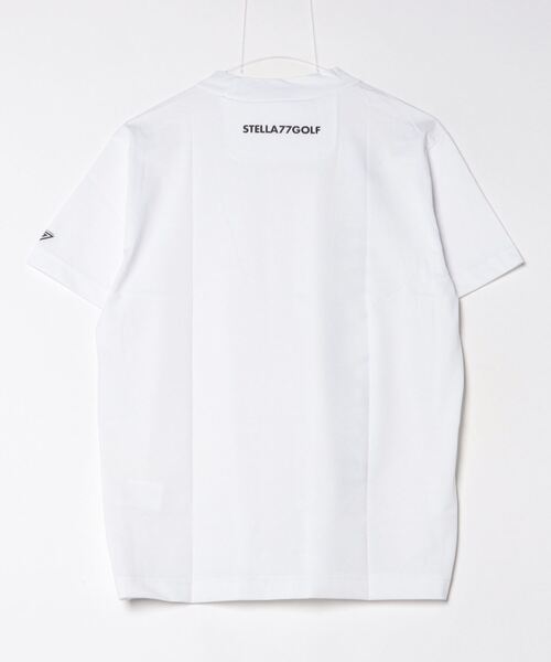 stella77golf(ステラセブンティーンセブンゴルフ)の「接触冷感モックネックTシャツ(Tシャツ/カットソー・メンズ・ブラック/ホワイト/ライム・LARGE/X-LARGE/XX-LARGE/MEDIUM)」の13枚目の写真