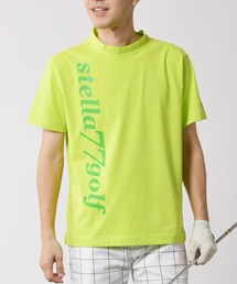 接触冷感モックネックTシャツ