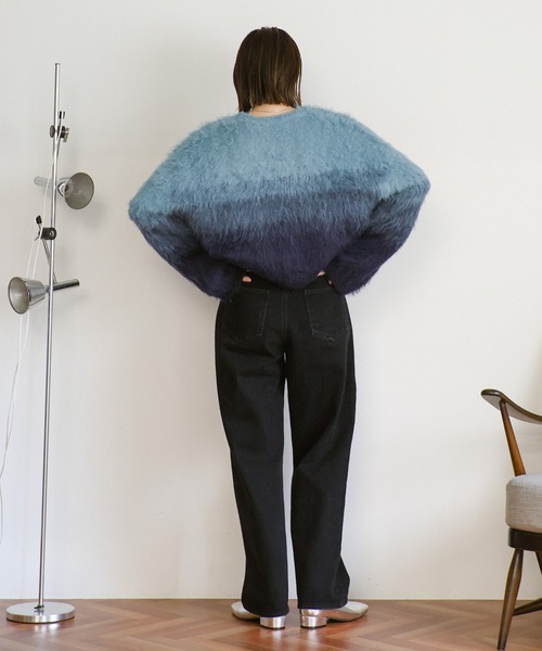 select MOCA(セレクトモカ)の「スクエアトゥローヒールブーツ(ブーツ・レディース・ブラック/シルバー/ブラック系その他・SMALL/MEDIUM/LARGE/X-LARGE)」の18枚目の写真