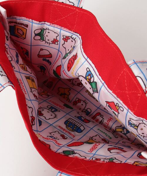 sanrio(サンリオ)の「【 sanrio / サンリオ 】ハローキティ クラシック ミニトート 座り kittyclassic bag NJI(トートバッグ・レディース・ホワイト・FREE)」の5枚目の写真