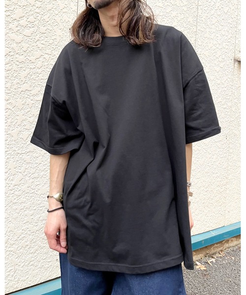 MODISH GAZE(モディシュガゼ)の「【MODISH GAZE】USAコットンビックサイズ半袖TシャツCOOL&UVCUT(CP)(Tシャツ/カットソー・レディース・ブラック・5XL/4XL/3XL/2XL/XL)」の8枚目の写真