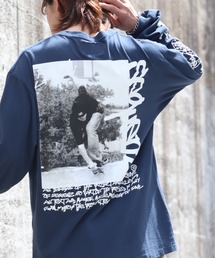 【SEQUENZ/シークエンズ】O.G COLLAGE PUFF PT L/S TEE / フォトコラージュ パフ プリント 長袖 Tシャツ
