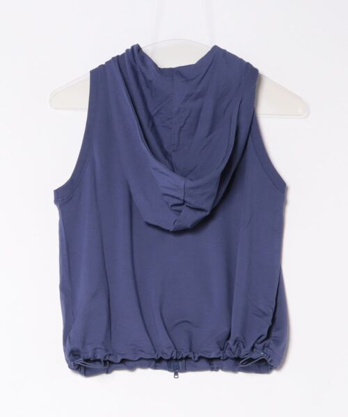 MOUSSY（マウジー）の「H/N HOODIE ベスト（ベスト・レディース・ブルー/オフホワイト・FREE）」の21枚目の写真