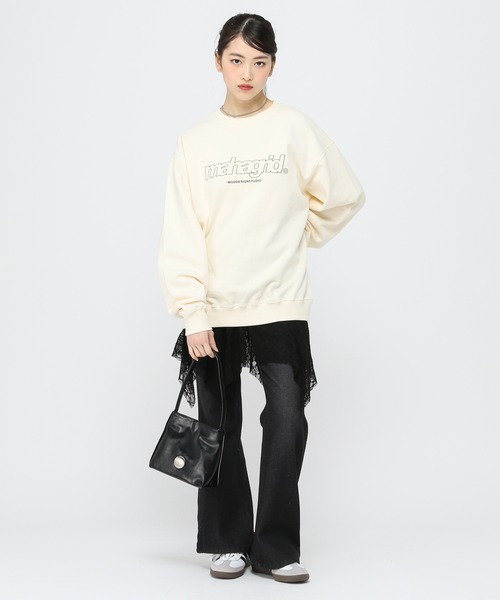ALAND（エーランド）の「Nooni27／MOOD（ワンショルダーBAG）（ハンドバッグ・レディース・ブラック/アイボリー/その他1/ラベンダー・ONE SIZE）」の5枚目の写真