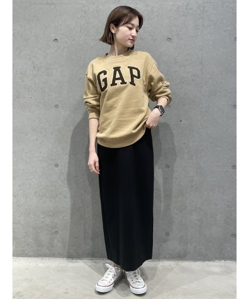 GAP（ギャップ）の「ポンチ ミディ ペンシルスカート（スカート・レディース・ベージュ/ブラック/ライトブラウン・6/4/00/0/2）」の16枚目の写真