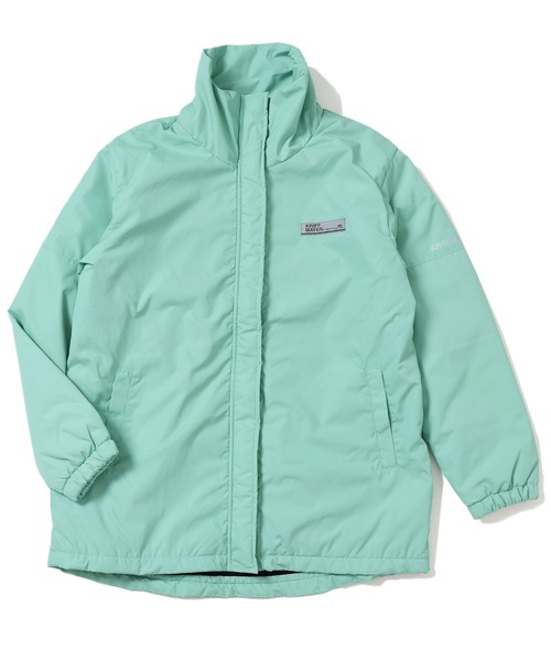 KRIFF MAYER Kid's Collection（クリフメイヤーキッズコレクション）の「裏厚フリースボリュームネックジャケット（ダウンジャケット/コート・キッズ・ライトグレー/ターコイズブルー/ネイビー/レンガ・160/170/120/130/140/150）」の17枚目の写真