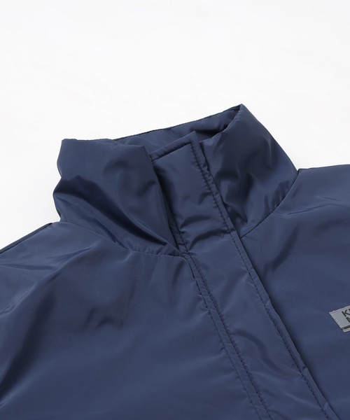 KRIFF MAYER Kid's Collection（クリフメイヤーキッズコレクション）の「裏厚フリースボリュームネックジャケット（ダウンジャケット/コート・キッズ・ライトグレー/ターコイズブルー/ネイビー/レンガ・160/170/120/130/140/150）」の9枚目の写真