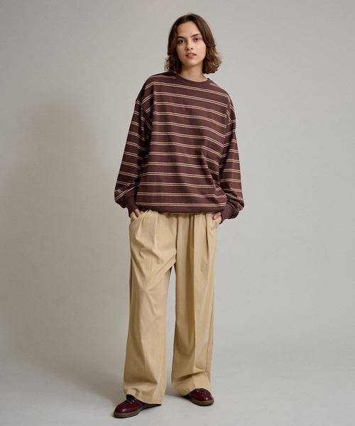 SUGGESTION ボーダー ロンT MENS】ボーダーロンT | [公式