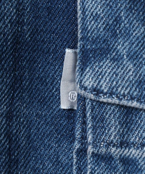 Levi's(リーバイス)の「Levi's/リーバイス SILVERTAB FATIGUE DENIM SHIRT/オーバーサイズ デニムシャツ/シャツジャケット(シャツ/ブラウス・メンズ・インディゴブルー・M/S/L)」の6枚目の写真