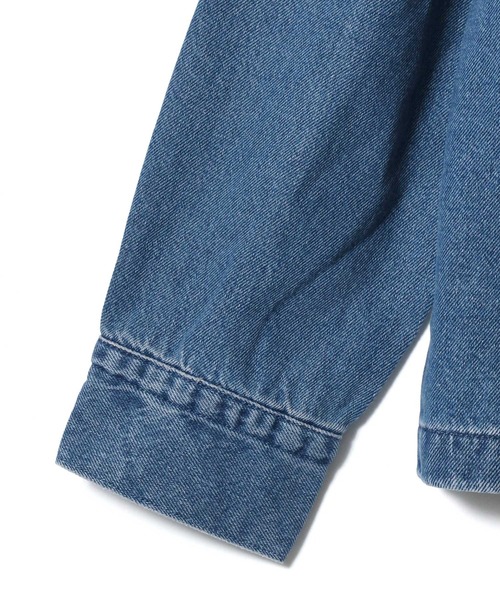 Levi's(リーバイス)の「Levi's/リーバイス SILVERTAB FATIGUE DENIM SHIRT/オーバーサイズ デニムシャツ/シャツジャケット(シャツ/ブラウス・メンズ・インディゴブルー・M/S/L)」の8枚目の写真