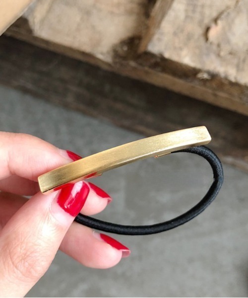 E&C closet…（イーアンドシークローゼット）の「シンプルメタルヘアゴム（ヘアゴム・レディース・ゴールド/シルバー・FREE）」の17枚目の写真