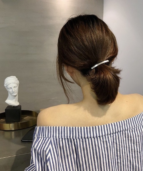 E&C closet…（イーアンドシークローゼット）の「シンプルメタルヘアゴム（ヘアゴム・レディース・ゴールド/シルバー・FREE）」の7枚目の写真