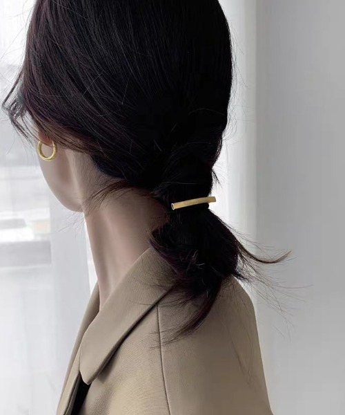 E&C closet…（イーアンドシークローゼット）の「シンプルメタルヘアゴム（ヘアゴム・レディース・ゴールド/シルバー・FREE）」の9枚目の写真