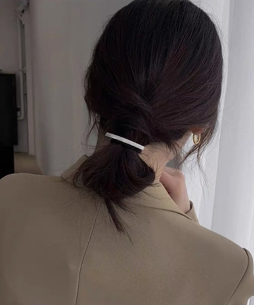 E&C closet…（イーアンドシークローゼット）の「シンプルメタルヘアゴム（ヘアゴム・レディース・ゴールド/シルバー・FREE）」の12枚目の写真