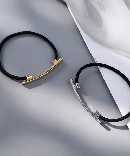 E&C closet…（イーアンドシークローゼット）の「シンプルメタルヘアゴム（ヘアゴム・レディース・ゴールド/シルバー・FREE）」の20枚目の写真