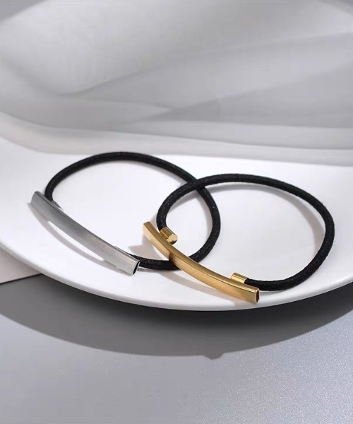 E&C closet…（イーアンドシークローゼット）の「シンプルメタルヘアゴム（ヘアゴム・レディース・ゴールド/シルバー・FREE）」の21枚目の写真