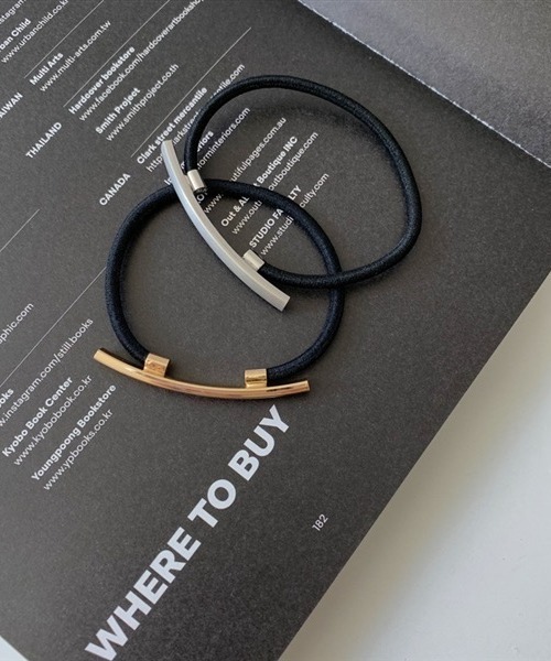 E&C closet…（イーアンドシークローゼット）の「シンプルメタルヘアゴム（ヘアゴム・レディース・ゴールド/シルバー・FREE）」の22枚目の写真