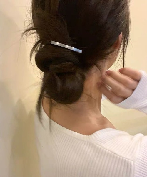 E&C closet…（イーアンドシークローゼット）の「シンプルメタルヘアゴム（ヘアゴム・レディース・ゴールド/シルバー・FREE）」の13枚目の写真