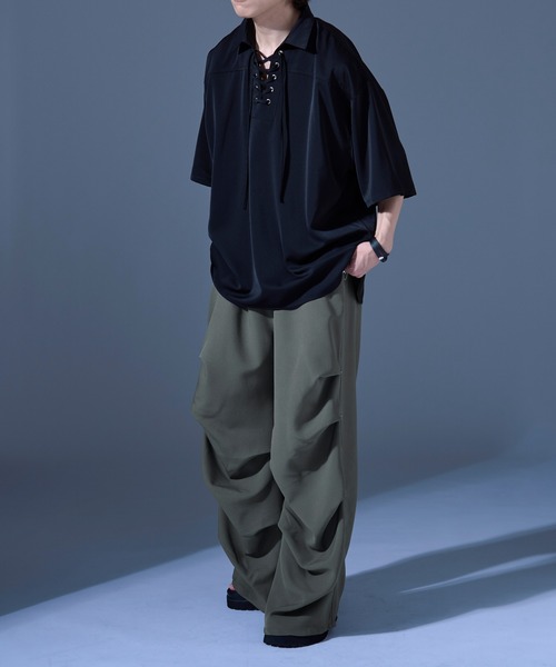 LAATO（ラート）の「open collar shirts（シャツ/ブラウス