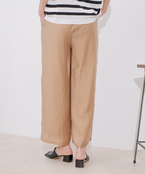Jayro(ジャイロ)の「光沢エアリードロストパンツ(その他パンツ・レディース・ゴールド/ブラック/グレー系その他・FREE)」の9枚目の写真