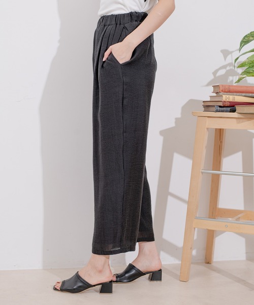 Jayro(ジャイロ)の「光沢エアリードロストパンツ(その他パンツ・レディース・ゴールド/ブラック/グレー系その他・FREE)」の17枚目の写真