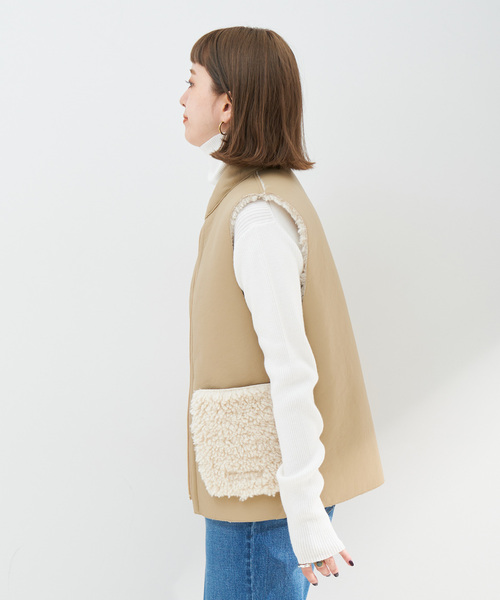 B.C STOCK(ベーセーストック)の「《追加》タートルリブニット(ニット/セーター・レディース・ホワイト/ブラック/ピンク/ブルー/ウッド/オレンジ系その他・FREE)」の19枚目の写真