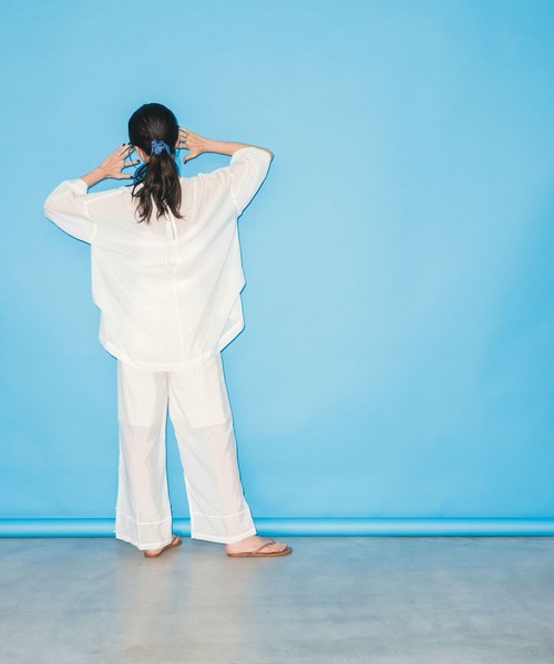 SHEER SIDESLIT PANTS（その他パンツ）｜Doux.（ドゥ）